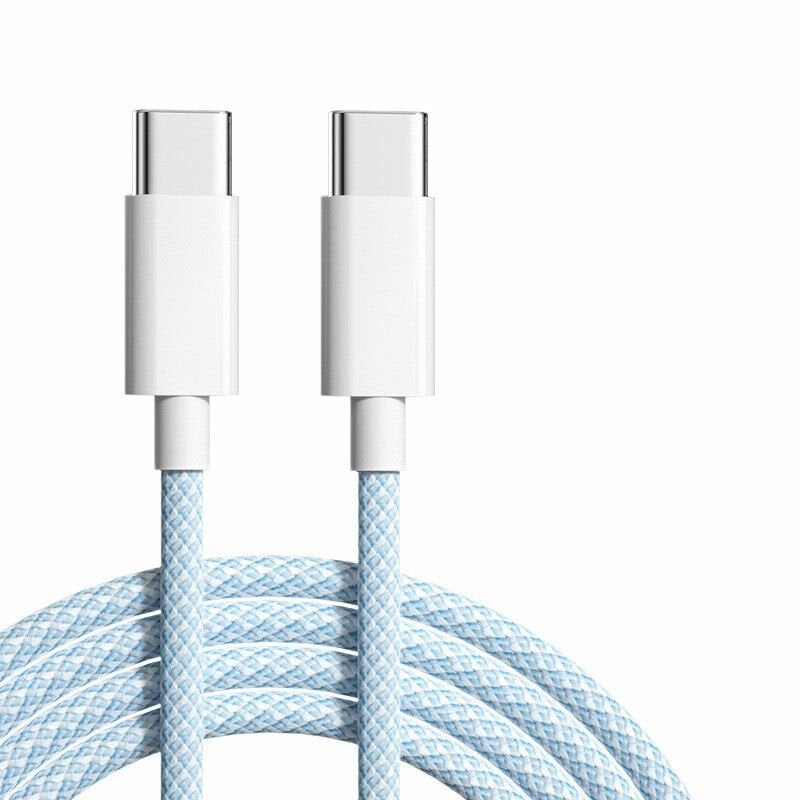 60W USB-C to USB-C Cable Fast Charging Data Transmission Copper Core Line 1M/2M Long for OPPO Reno9 for Redmi 60 for Xiaomi 13pro for Honor Magic5 for Huawei Mate50 for Samsung Galaxy S23