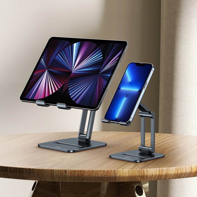 Beseus Desktop Biaxial Foldable Metal Stand Holder for iPhone 14 13 12 for Samsung Galaxy Z Fold4 for Xiaomi 13 Pro for iPad Pro