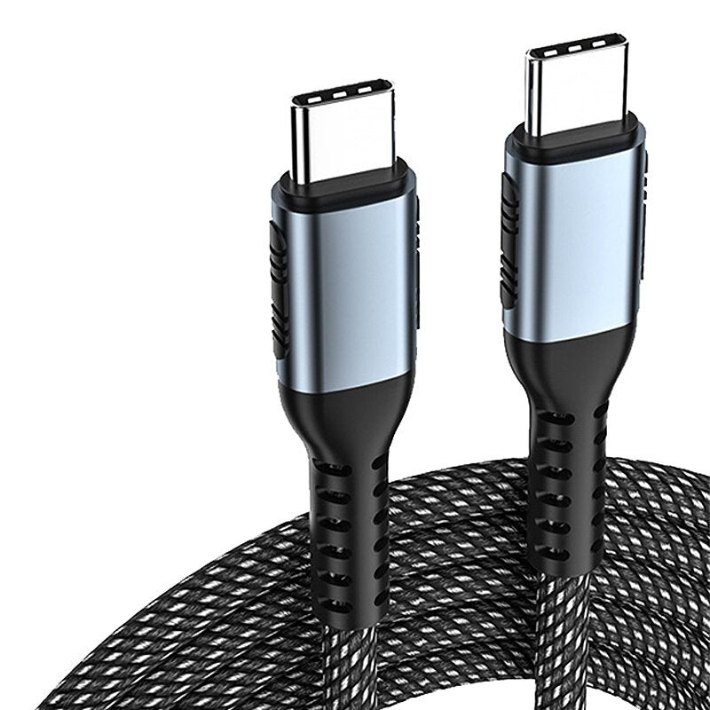 Elough PD100W Type-C to Type-C Cable QC4.0 Fast Charging Data Transmission Copper Core Line 1M/2M Long for Huawei Mate50 for Xiaomi 13pro for Samsung Galaxy S22 for Oppo Reno9