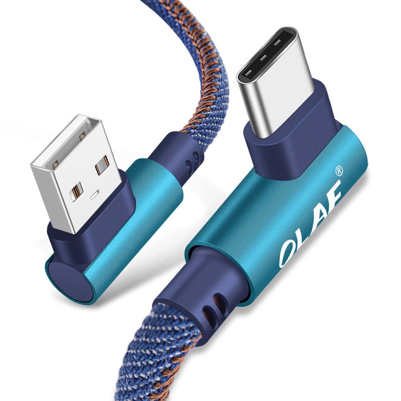 OLAF 3A USB-A to Type-C Cable Fast Charging Data Transmission Copper Core Line 1M/2M Long for Huawei Mate50 for Samsung Galaxy S23 for Redmi K60 for Oppo Reno9
