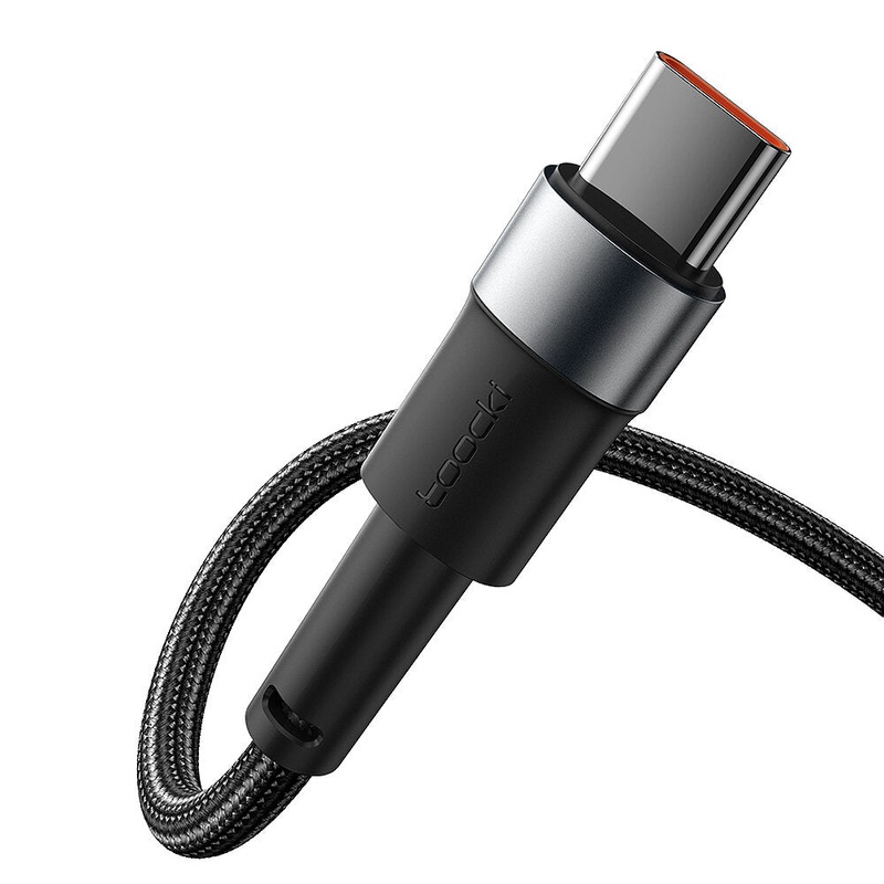 Toocki TQ-X16 3A USB-A to Type-C Cable Fast Charging Data Transmission Tin-plated Copper Core Line 1M/2M Long for Xiaomi Mi13 for Huawei Mate 50 for Samsung Galaxy Z Fold4 for OPPO Reno8