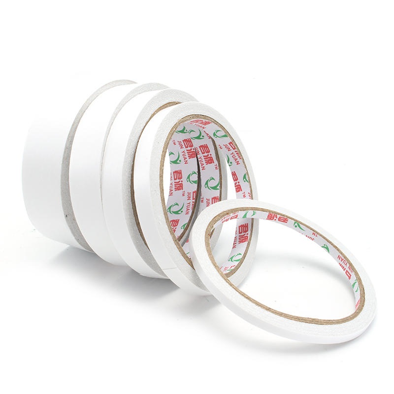 12m Double Sided Tape Double Faced Adhesive Cotton Paper for Office Home
