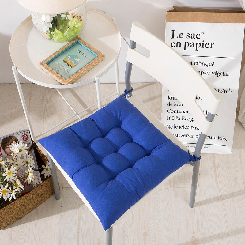 45*45cm Polyester Chair Cushion Square Soft Padded Cushion Pad Home Office Decor