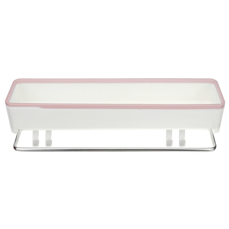QINGCHENG Storage Drying Rack Wall Mounted Hole-free For Bathroom Kitchen 3 Colors 2 Sizes