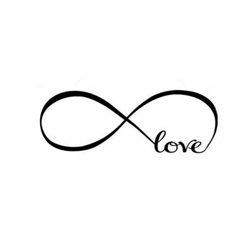 S/M/L Love PVC Wall Stickers DIY Removable Self Adhesive Art Decal Decoration