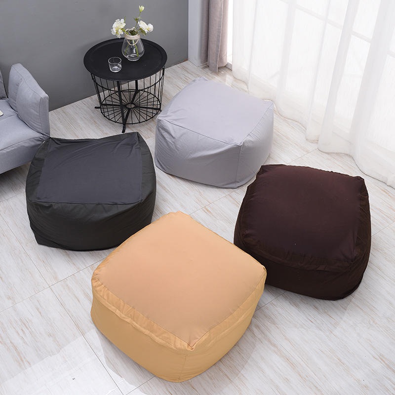 Single Sofa Cover Colorful Couch Bean Bags for Lazy Sofa Washable