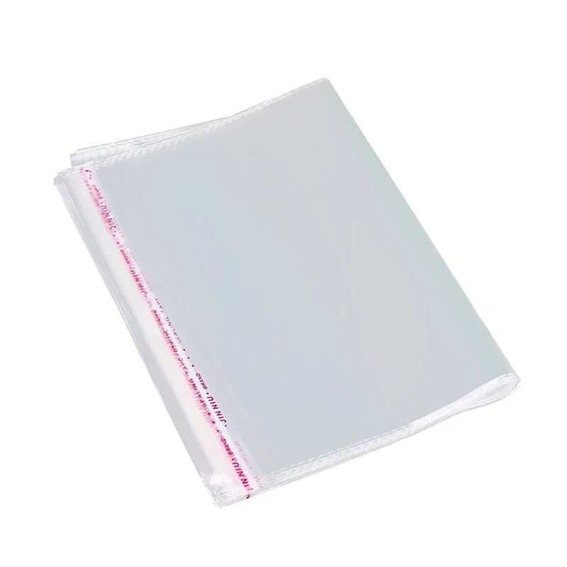 50PCS OPP Gel Recording Protective Sleeve for Turntable Player LP Vinyl Record Self Adhesive Records Bag 12 32cm*32cm + 4cm Big Better For Double LP Record
