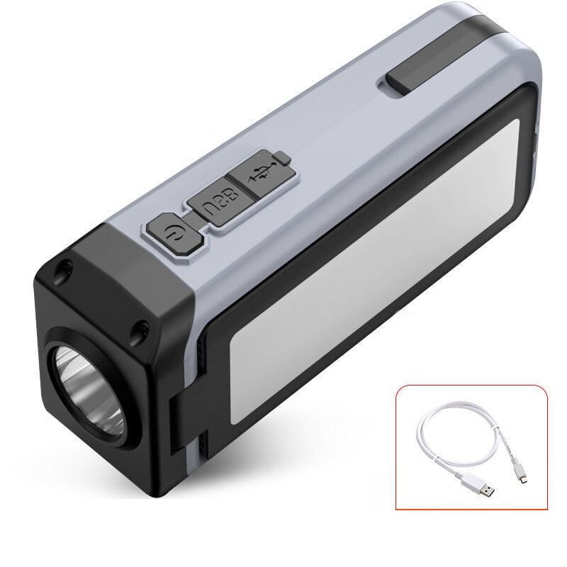 BIKIGHT LED COB Super Bright Work Lamp Type-C Rechargeable Portable Folding Camping Light Outdoor LED Flashlight
