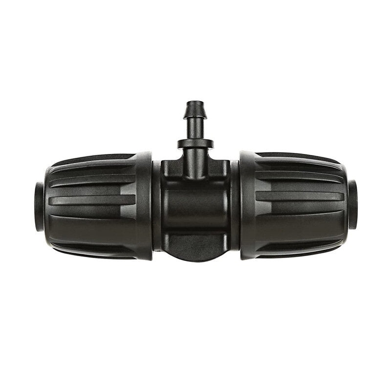 10PCs Tee Connector Water Pipe Connector For 16PE 4/7mm Pipe Garden Irrigation Greenhouse Planting Lawn Flowering