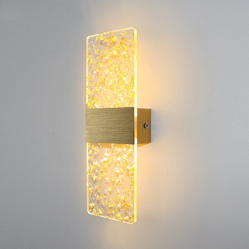 Acrylic Indoor Wall Lamp 6W LED Wall Light Bedroom Living Room Balcony Aisle Bedside Lights Modern Nordic Sconce Lamps AC85-265V