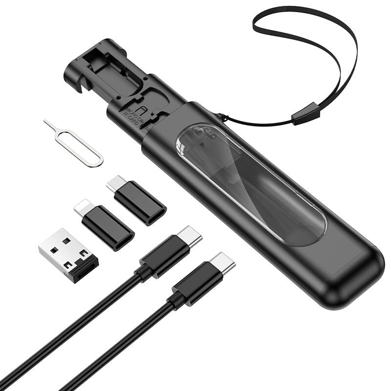 BOROFONE BU36 60W 3A Multifunction Charging Cable Set For iPhone 11 12 13 14 14 Plus 14 Pro Max For Samsung Galaxy S22 S22 Ultra Galaxy Z Flip 4 For Xiaomi Mi 12T Redmi Note 12 Huawei P50
