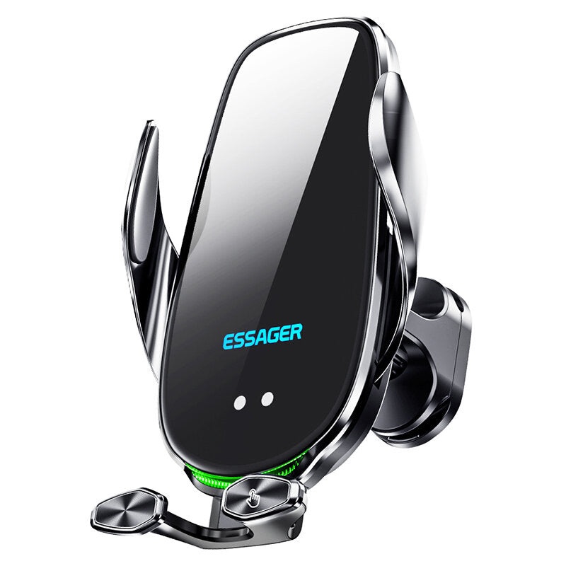 ESSAGER A4 15W 10W 7.5W 5W Wireless Car Phone Holder Charger Car Air Vent Clamp Bracket for iPhone 13 14 14 Pro 14Pro Max for Xiaomi 13pro for Huawei Mate50
