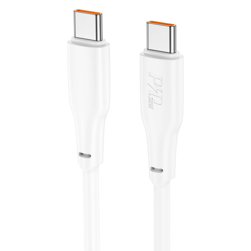 HOCO X93 PD 60W Type-C to Type-C Cable Fast Charging Data Transmission Copper Core Line 1M/2M Long for Huawei Mate 50 for Xiaomi Mi13 for OPPO Reno8 for Samsung Galaxy Z Fold4
