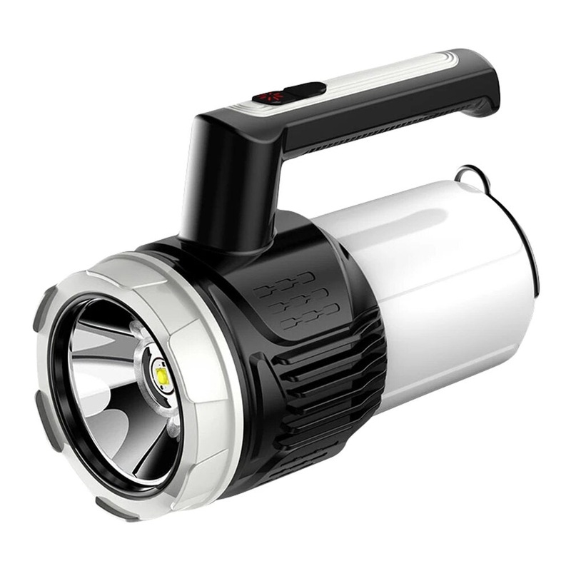 LED Flashlight High-brightness Multifunctional Tent Light Waterproof Rechargeable Handheld Type-C Charging Dimming Lighting Tool