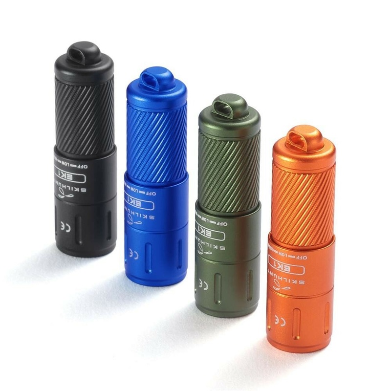 SKILHUNT EK1 180 lumens USB-C EDC Mini Tiny Keychain Rechargeable LED Flashlight Poket Torch Outdoor Daily Camping Hiking Riding Fish