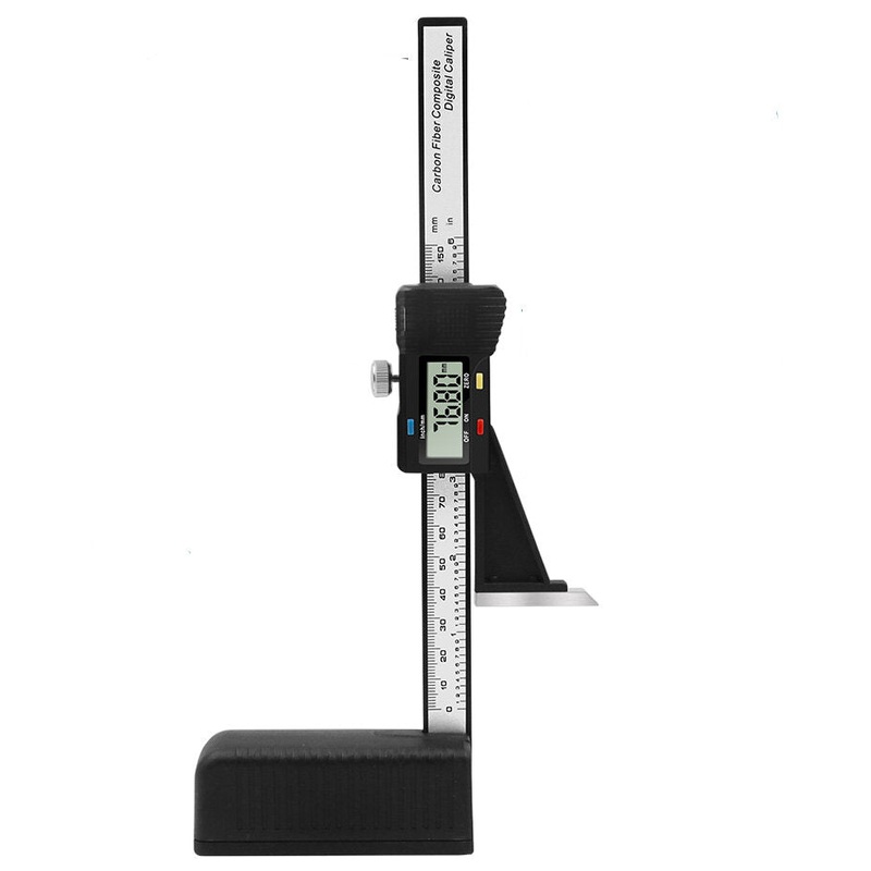 0-150mm Digital Height Gauge Electronic Digital Height Gauge Vernier Caliper Ruler Wood Table Marking Ruler