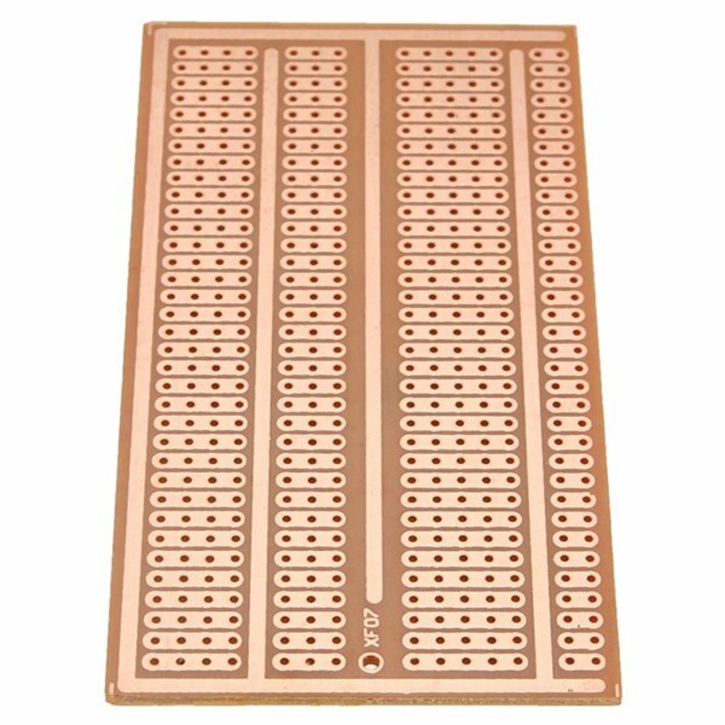 1pcs 5×9.5cm Single Side Copper Prototype Paper PCB Breadboard 2-3-5 Joint Hole