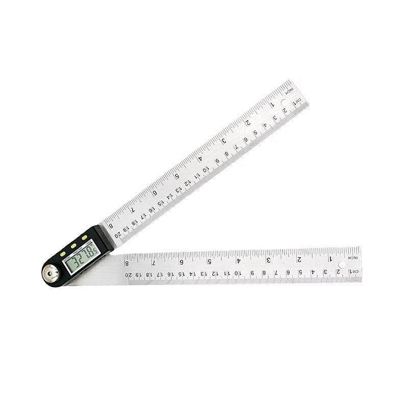 200/300/500mm 8” Digital Meter Angle Inclinometer Angle Digital Ruler Electron Goniometer Protractor Angle Finder