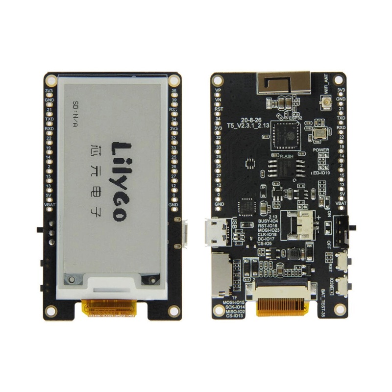 LILYGO TTGO T5 WiFi Wireless Module bluetooth Base ESP-32 ESP32 2.13 e-Paper Display Development Board
