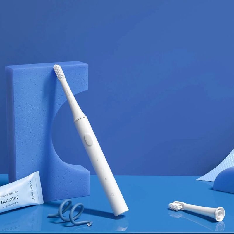 Mijia T100 Mi Smart Electric Toothbrush 46g 2 Speed Xiaomi Sonic Toothbrush Whitening Oral Care – White