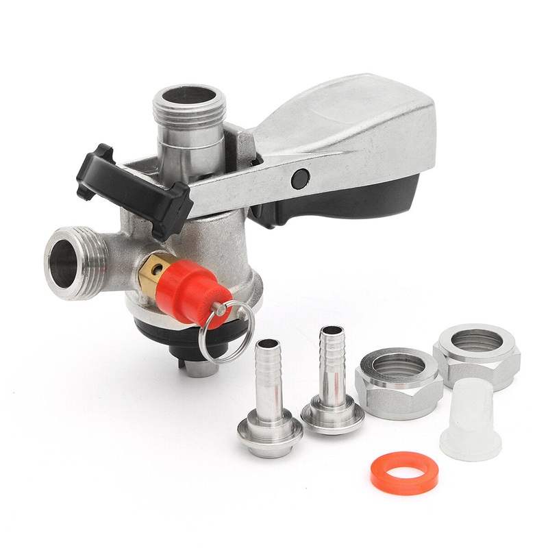 Keg Coupler for Home Brew Dispenser with Clicket – Stainless Steel S-type Draft Beer For