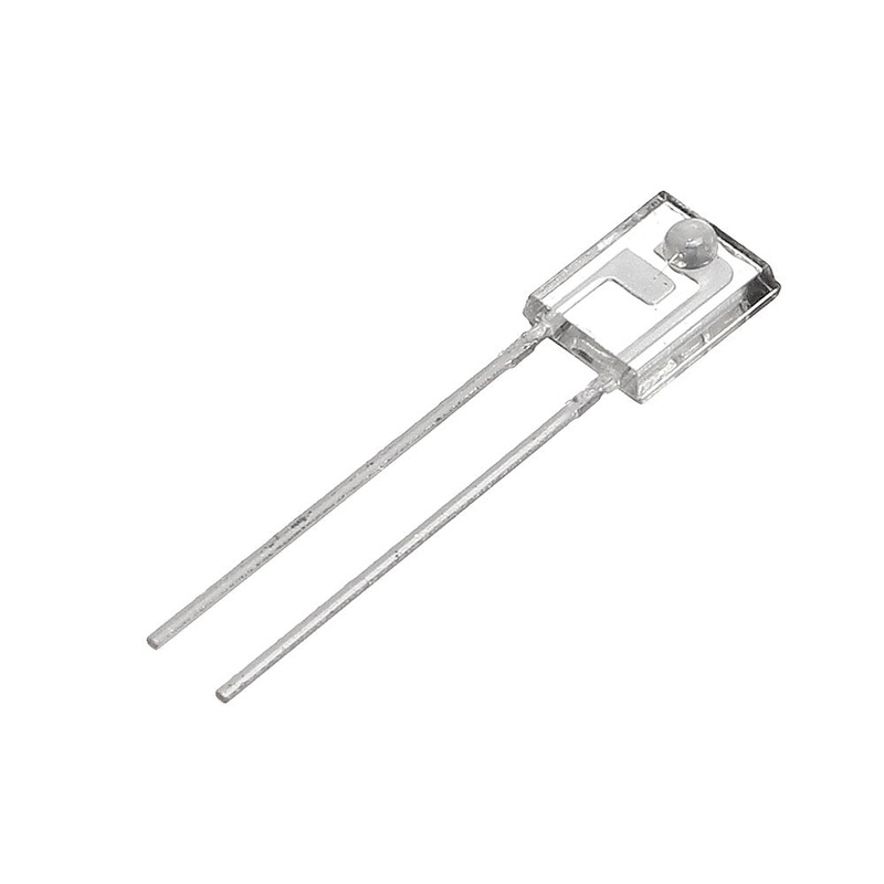 Transparent Phototransistor Receiver for Wavelengths Between 400-1100nm – PT908-7C Side phototransistor 1.5mm 860nm Photosensitive