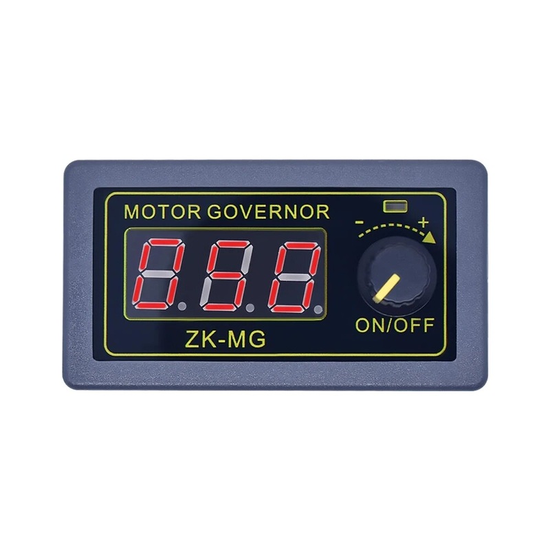 ZK-MG DC 5-30V 12V 24V 5A DC Motor Controller PWM Adjustable Speed Digital Display Encoder Duty Ratio Frequency MAX 15A