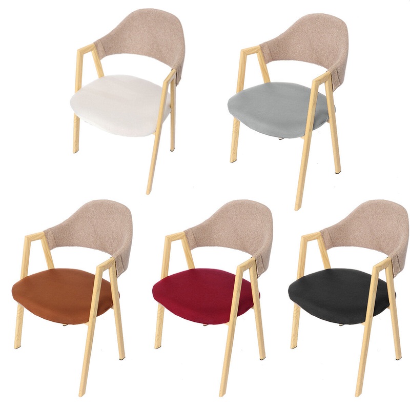 Elastic Chair Cover Dining Chair Protector Seat Slipcover Home Office Furniture Decoration