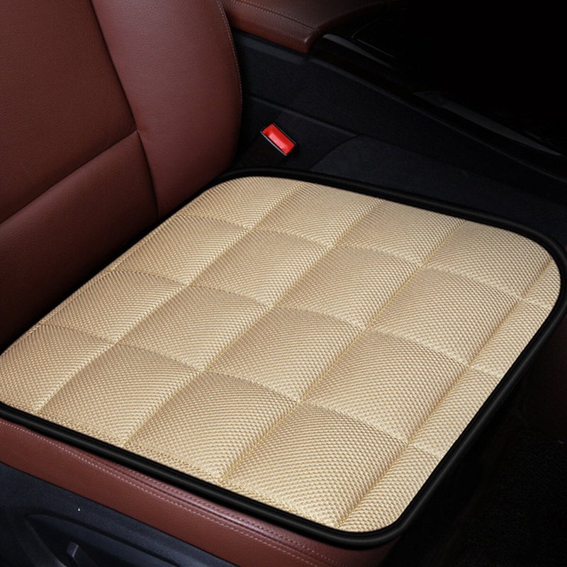 General Simple Comfort Plush Car Seat Cushion Non-slip Breathable  Cushion Washable