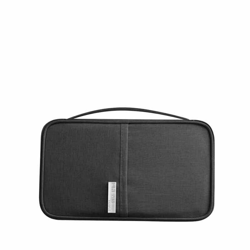 IPRee Outdoor Travel Passport Bag Card Holder Cash Wallet Men Pouch Organizer
