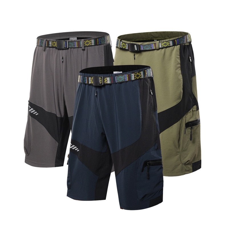 OUTTO Men’s Outdoor Sport Pants Summer Breathable Fast Dry Pants Cycling Casual Sports Shorts Loose Fit Sweat Pants