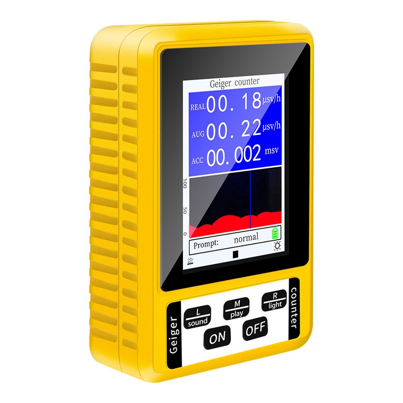 Portable Nuclear Radiation Dual Detector Accurate Measurement Beta Gamma X-Ray Detection Color Screen Wide Energy Range Compact Design – Radiation Monitoring Device