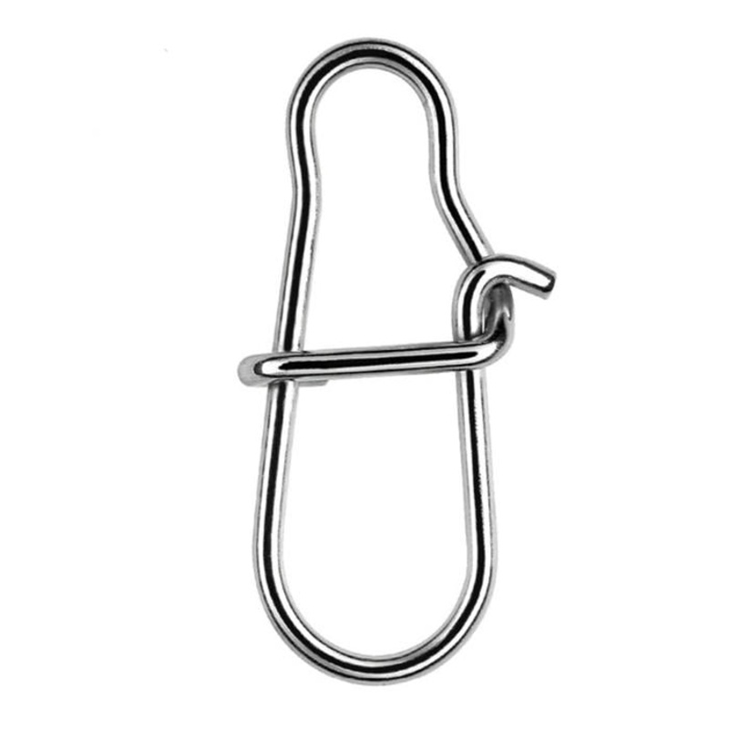 SeaKnight 10bag/100pcs 0# 1# 2# Stainless Steel Fishing Swivels Connectors Rolling Swivels Snaps
