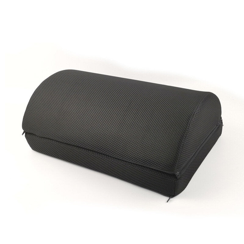 Semicircle Footrest Two Layers Height Adjustable High Response Sponge Pad Office Home Foot Cushion