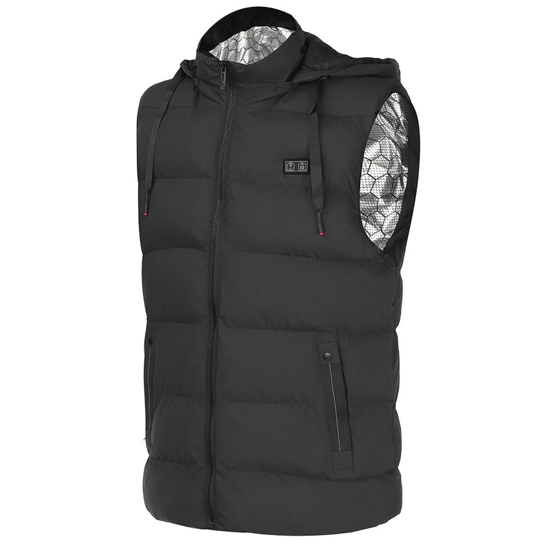 Heated Vest for Men and Women with 11 Heating Zones – Warm Winter Electric USB Jacket Thermal Coat