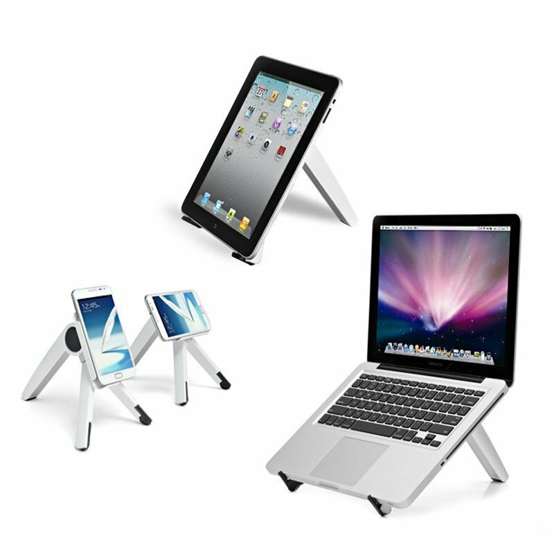 Universal Rotatable Stand Holder For Iphone Samsung Smartphone 3-6 iPad Tablet 7-10 Laptop Under 14