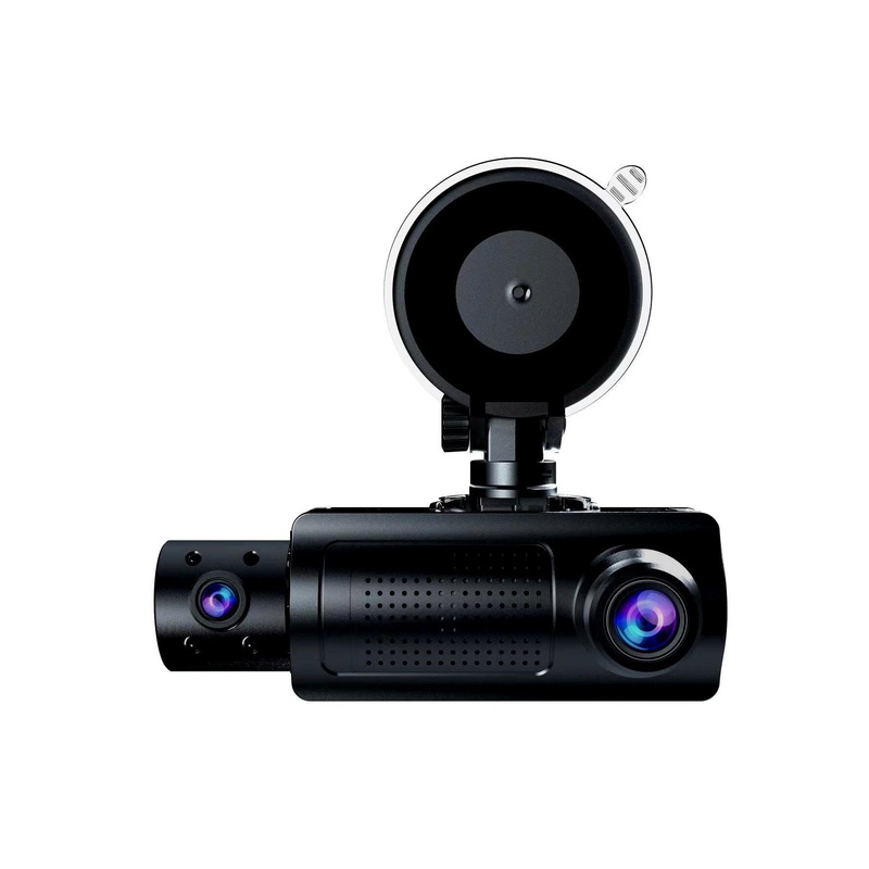 3.16 Inch HD 1080P Screen Car DVR Driving Recorder 2 / 3 Lens Dash Cam With Reversing Image Loop Recording Motion Detection