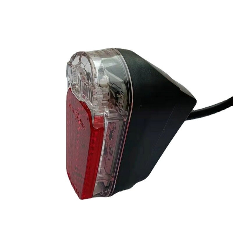 12-80V Wide Voltage Tail Light WD-17 Driving Electric Vehicle Accessories Night Running Light LED Night Riding Warning Tail Light For Electric Bicycle Electric Scooter