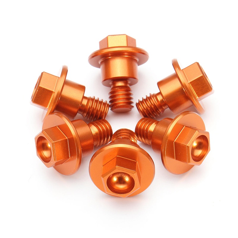 Aluminum Fork Guard Bolt Kit For 65SX 85SX 2003-2015 125-530 2000-2016