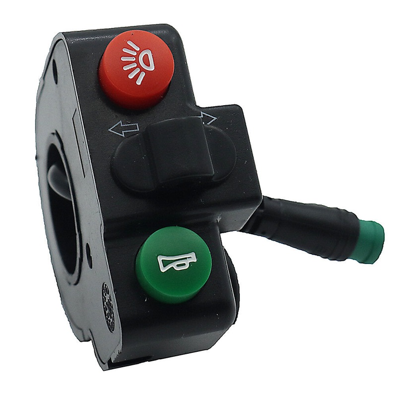 Electric Scooter 5 PIN Switch Three-Function Horn Turn Headlight Switch Suitable For 22mm All Kinds Of Models