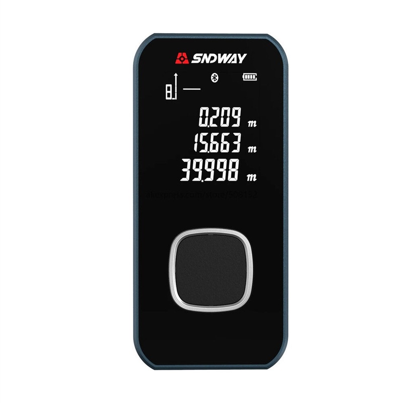 SNDWAY Laser Rangefinder Mini Trena Laser Tape Measure Rechargeable Laser Distance Meter Digital Rangefinder Lazer Meter