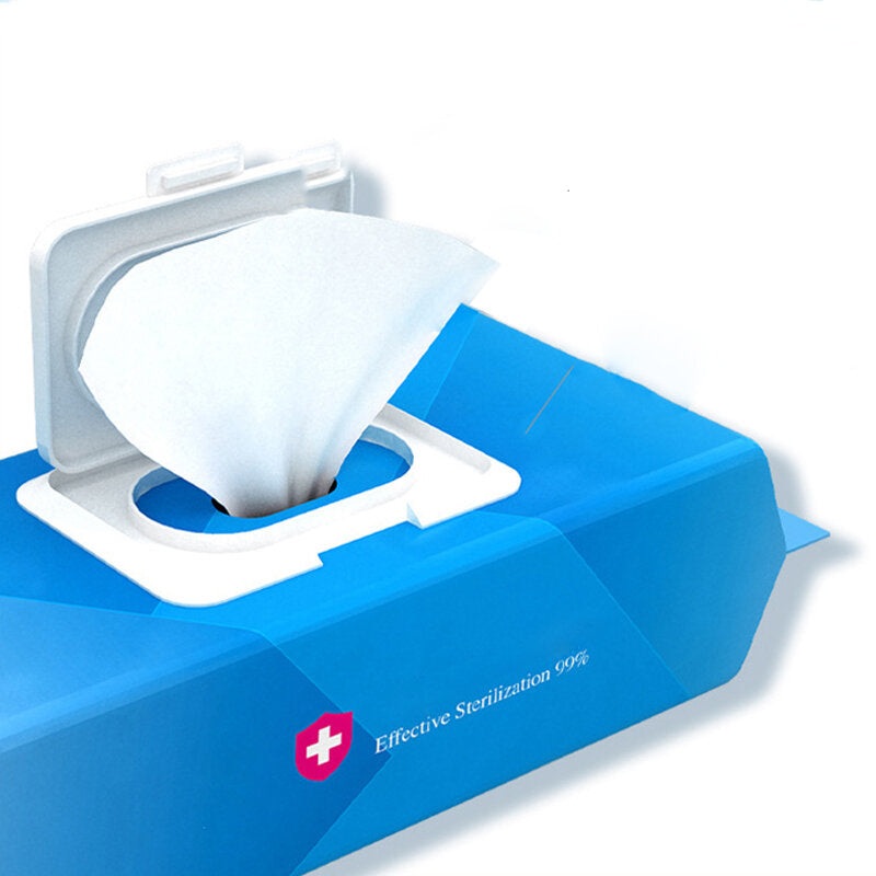 50Pcs/80Pcs 75% Alcohol Disinfecting Wipes Antiseptic Disinfection Hand Cleaning Wet Wipes