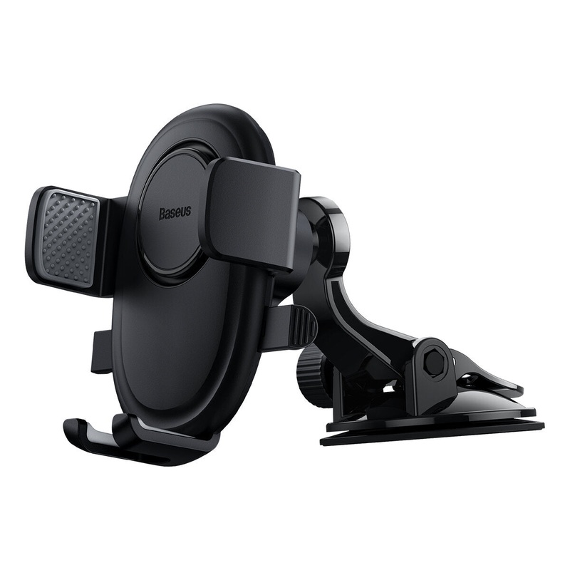 Baseus Car Phone Holder Mobile Phone Bracket Clip-on Holder Powerful Suction Cup for Safe Driving
