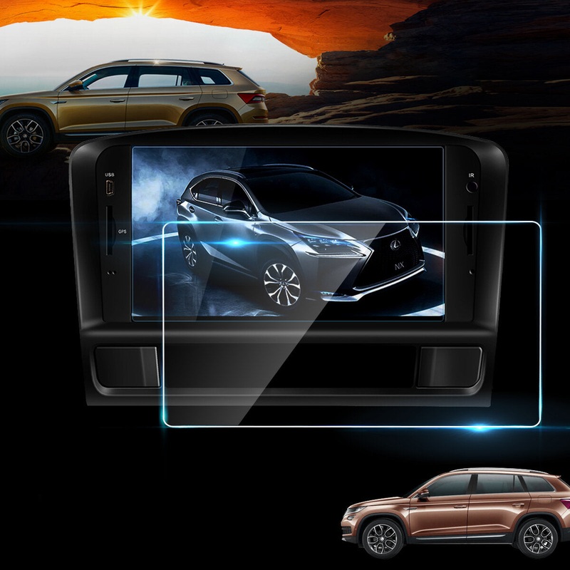 8 Car Navigation Steel Screen Protective Film For Skoda Kodiaq Karoq 2017 2018