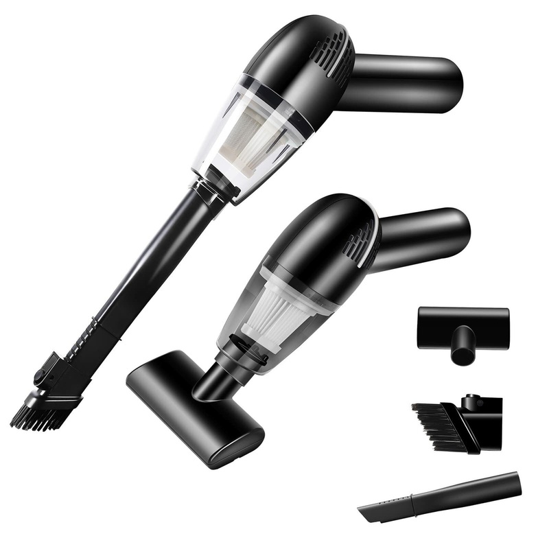 9000Pa Car Vacuum Cleaner 120W Handheld Cordless Rechargeable Vacuum Cleaner Car and Home Dual-Use Wet and Dry