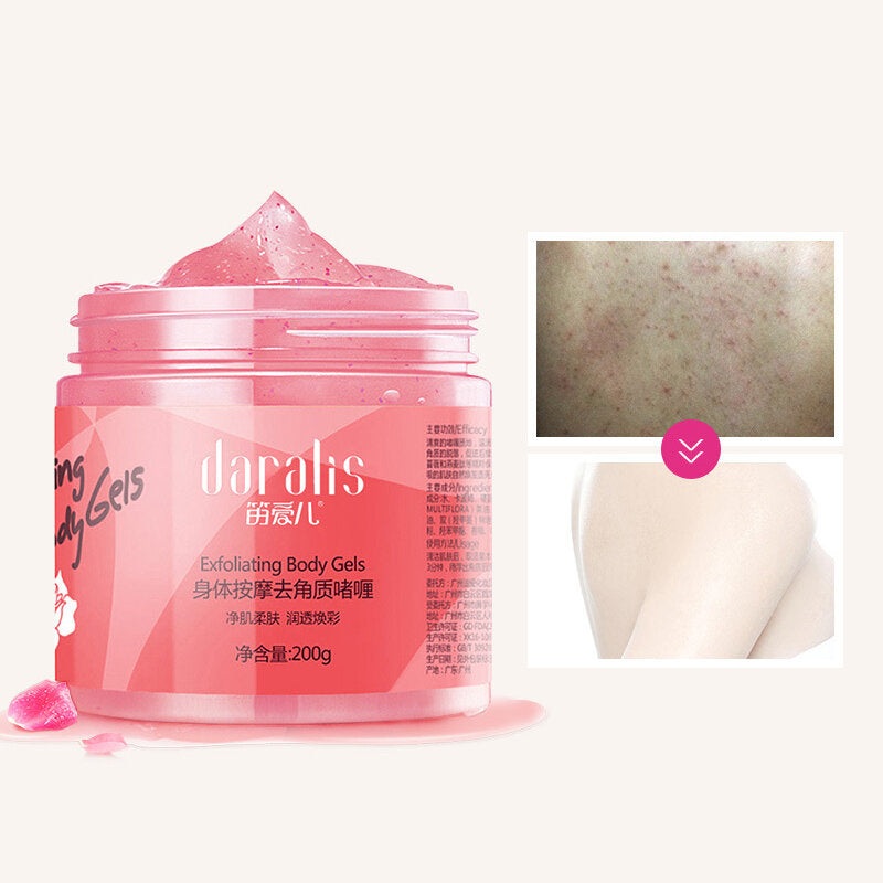 Body Scrub Exfoliating Cream Moisturizing Exfoliating Massage Cream Smoothing Scrub Body Care