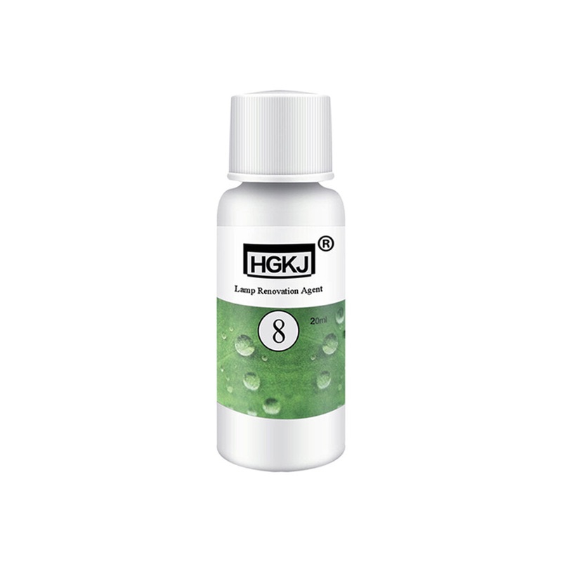 HGKJ-8 car polish restoration Kit Car Headlight Cover Repair Renovation Refurbishment Fluid 20ML Headlight Glass