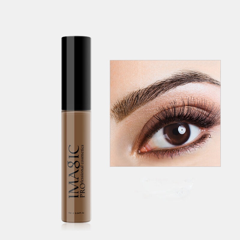 IMAGIC 4 Colors Durable Waterproof Dyeing Eyebrow Liquid Stereoscopic Thick Dyeing Eyebrow Cream