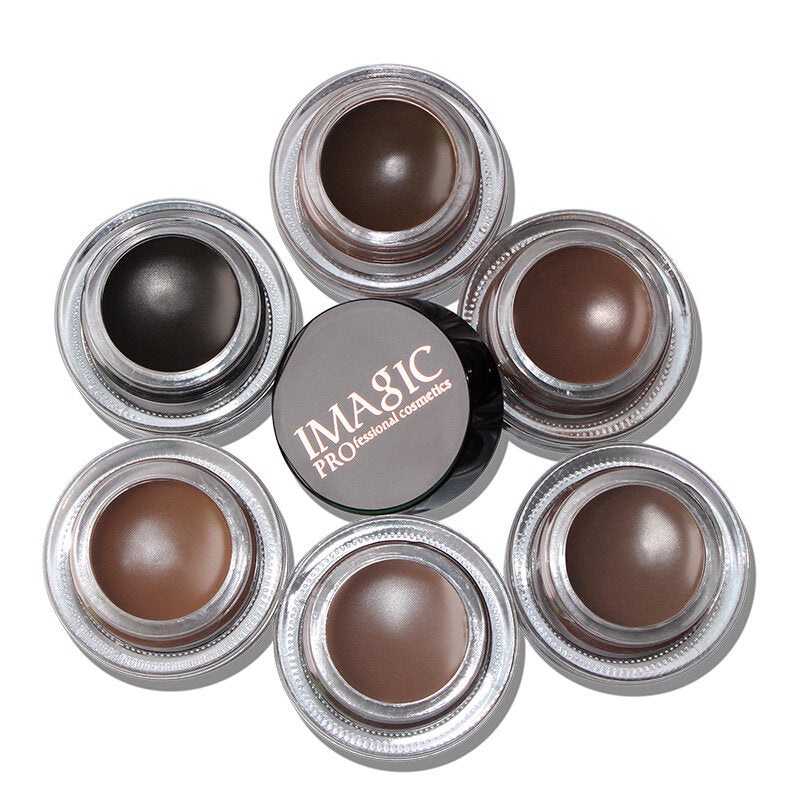 IMAGIC 6 Color Eyebrow Tint Makeup Waterproof Eyebrow Pomade Gel Enhancer Cosmetic Eye Makeup Eye Brow Cream