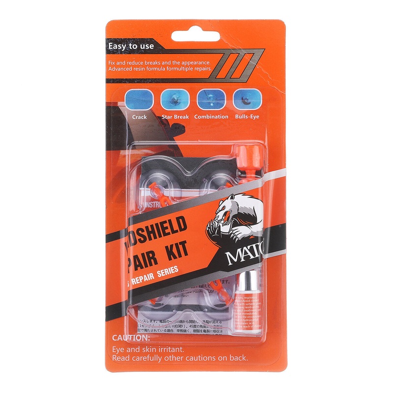 MATCC Car Windshield Glass Repair Resin Crack Professional Scratch Bullseye Stars Fix Series Kit